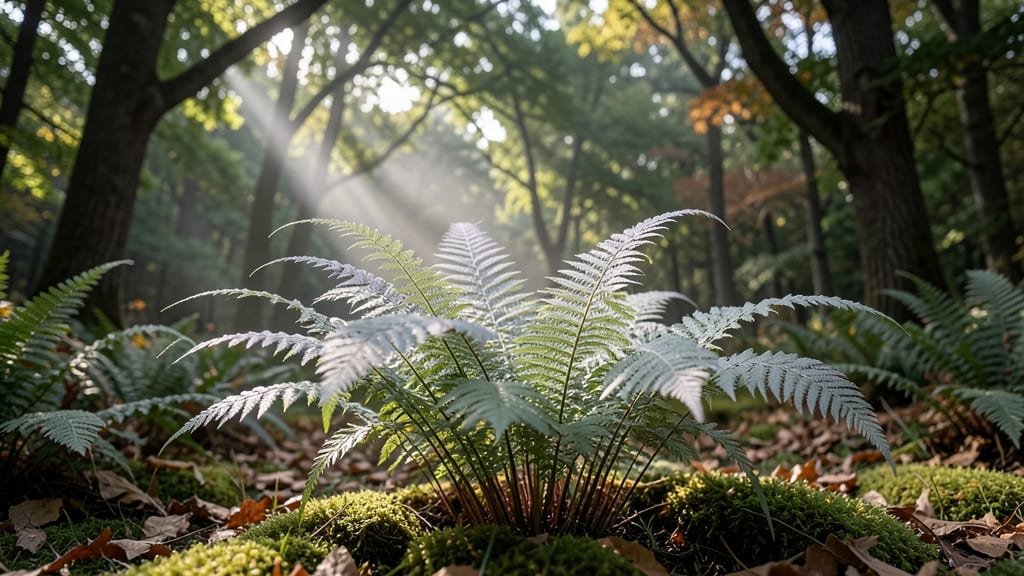 Japanese Painted Fern for Unique Foliage