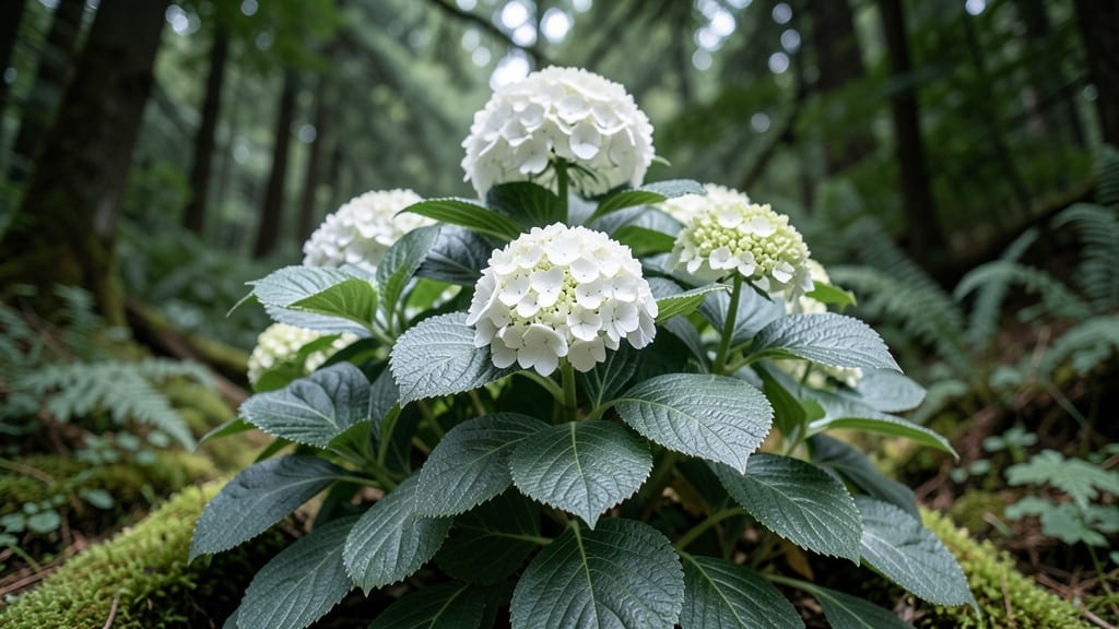 Silver Dollar Hydrangea Arborescens