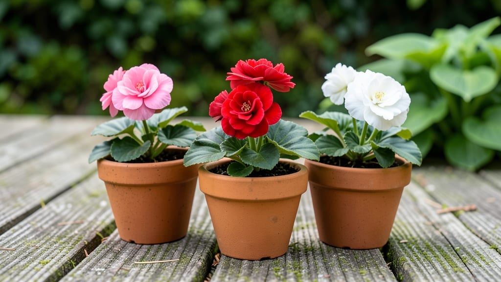 Begonias for Compact Blooming Beauty