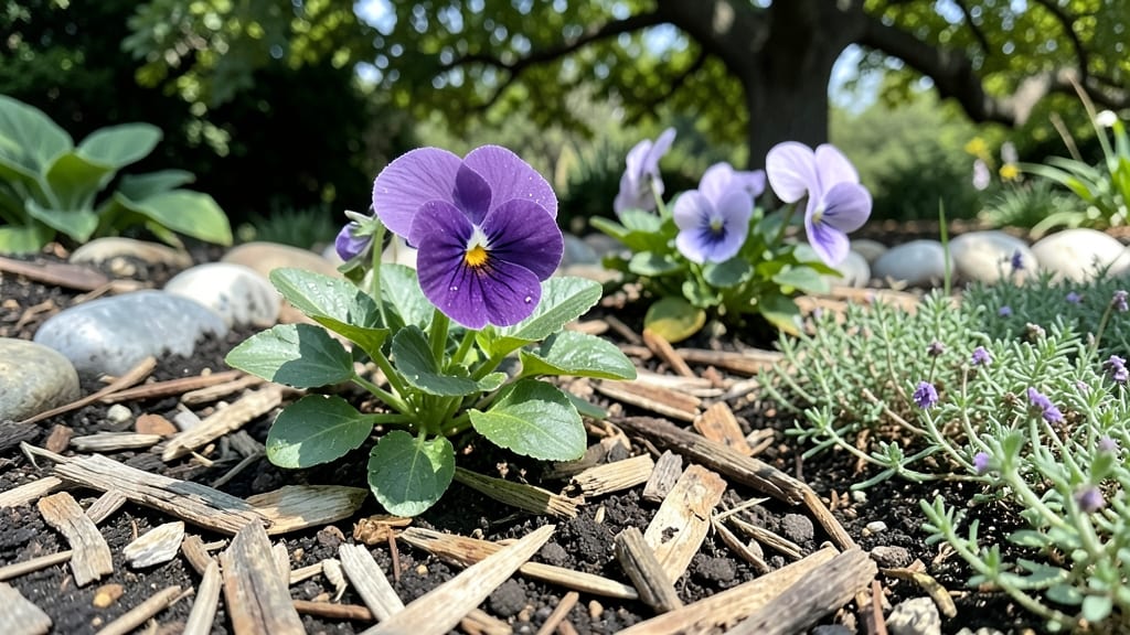 Viola Thrives in Shade or Sun: Exact Light Needs for Peak Blooms