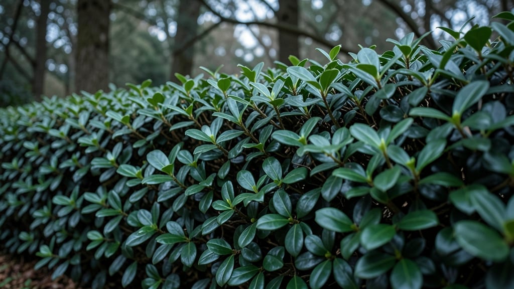 Dwarf Japanese Holly Privacy Screen