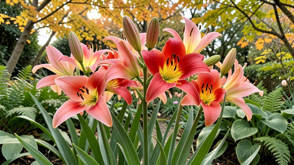 Asiatic Lilies for Bright Shade Areas