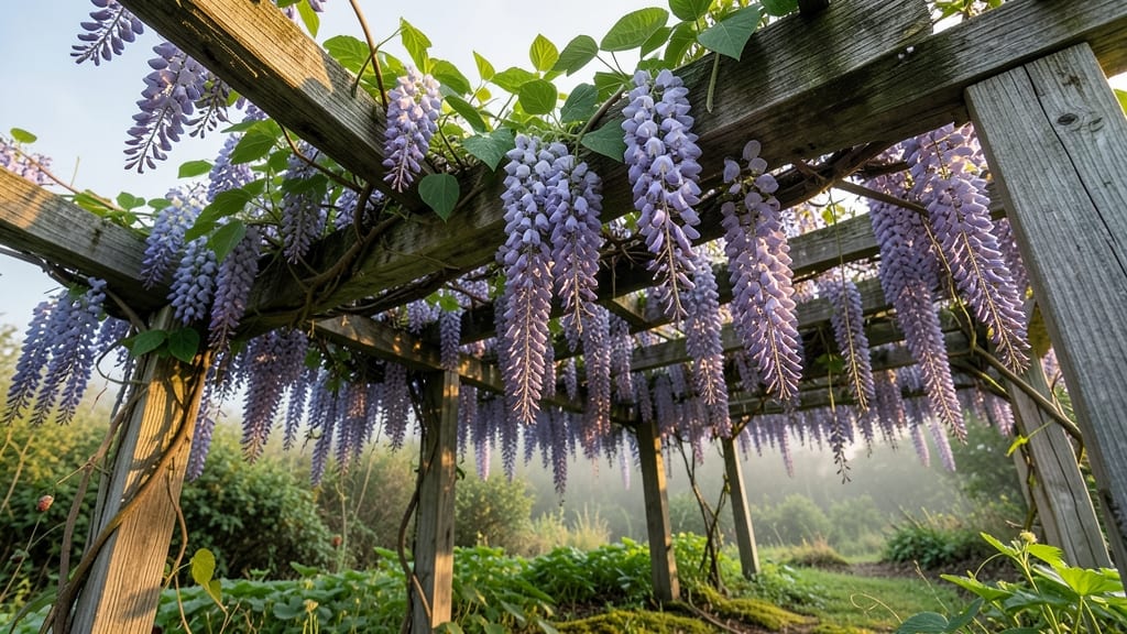 Wisteria Floribunda for Lavender Cascade Beauty