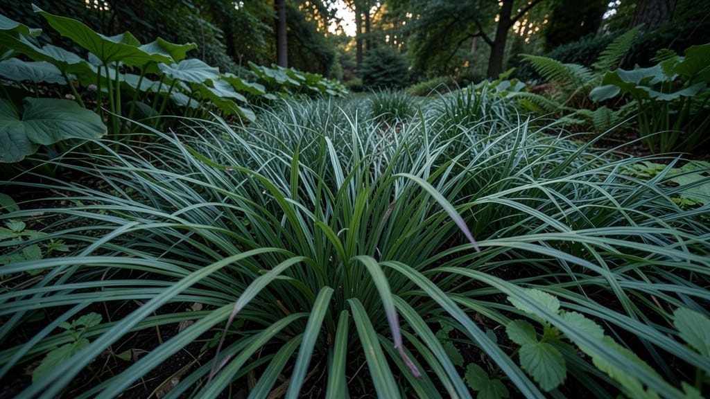 Liriope Muscari for Grass-Like Perennial Ground Cover