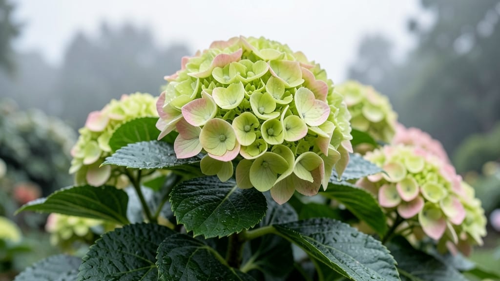 Limelight Hydrangea Thrives in Partial Shade