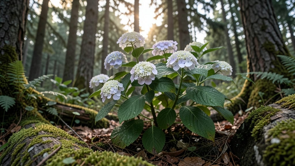 Mountain Hydrangea for Fragrant Shade Gardens