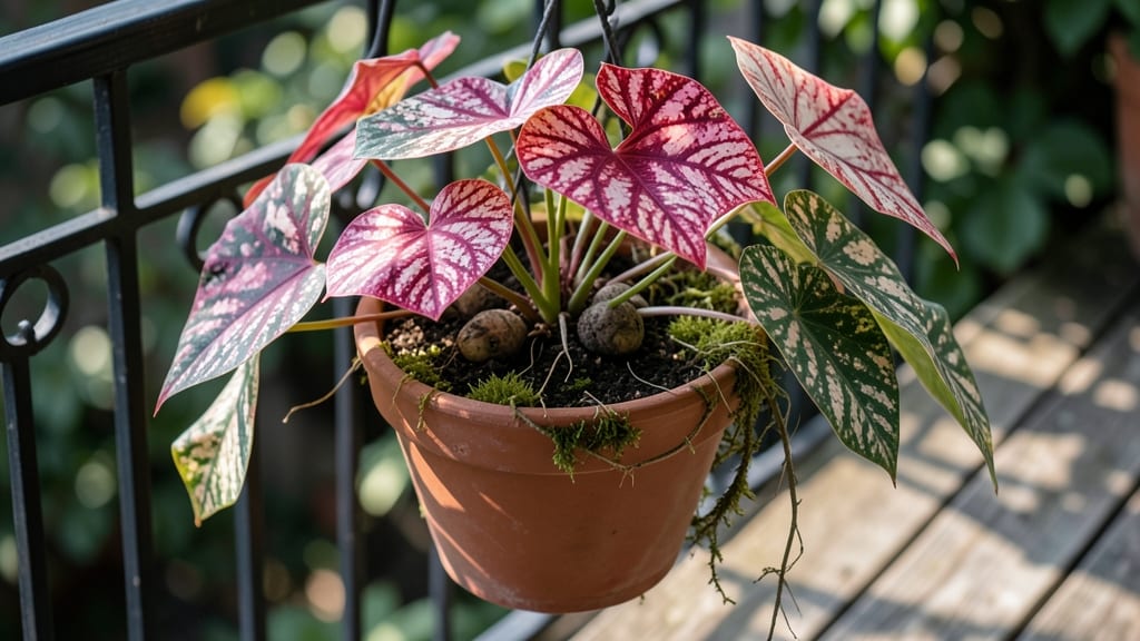 Caladiums for Tropical Leaf Drama