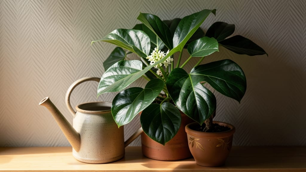Shade-Loving Potting Plants: Four-Layered Privacy Screen in Deep Shadows