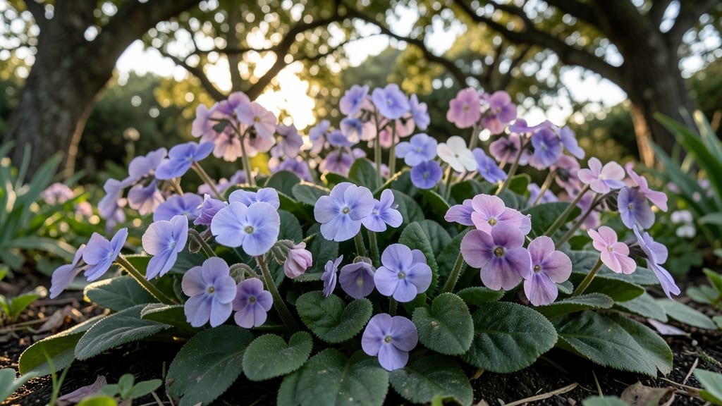 Torenia Fournieri with Velvet Petals
