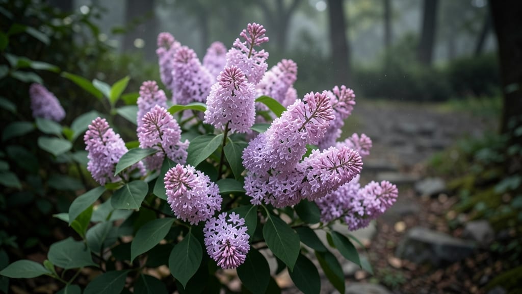 Dwarf Korean Lilac 'Syringa Meagerflora'