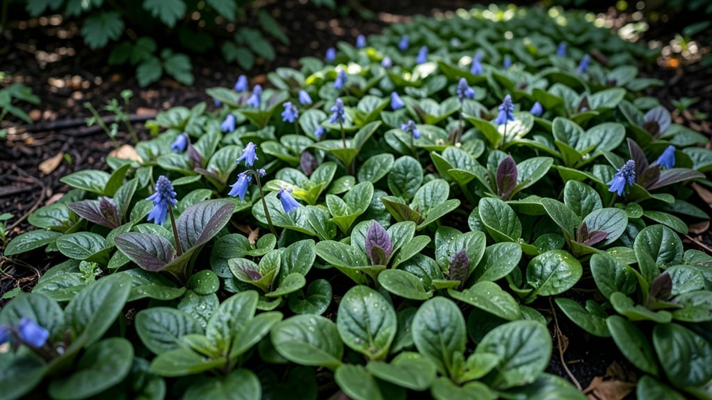 Ajuga Reptans for Year-Round Ground Cover
