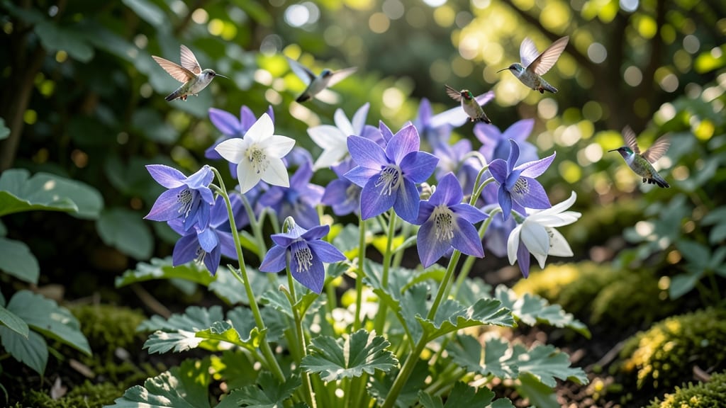 Columbine for Hummingbird Attraction