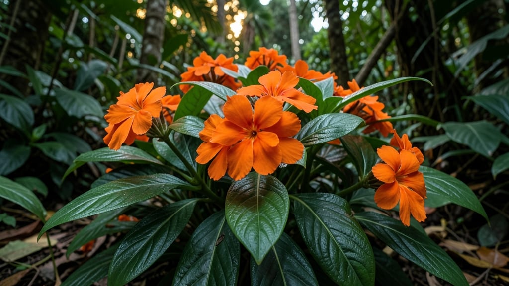 Jungle King Orange New Guinea Impatiens
