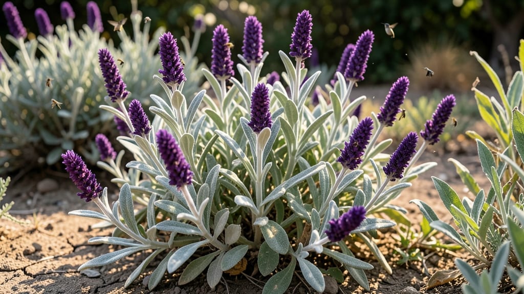 Mexican Bush Sage (Salvia Leucantha)