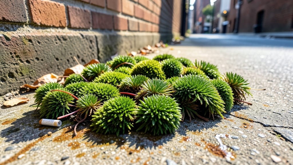 Fire Moss for Heat-Tolerant Shade