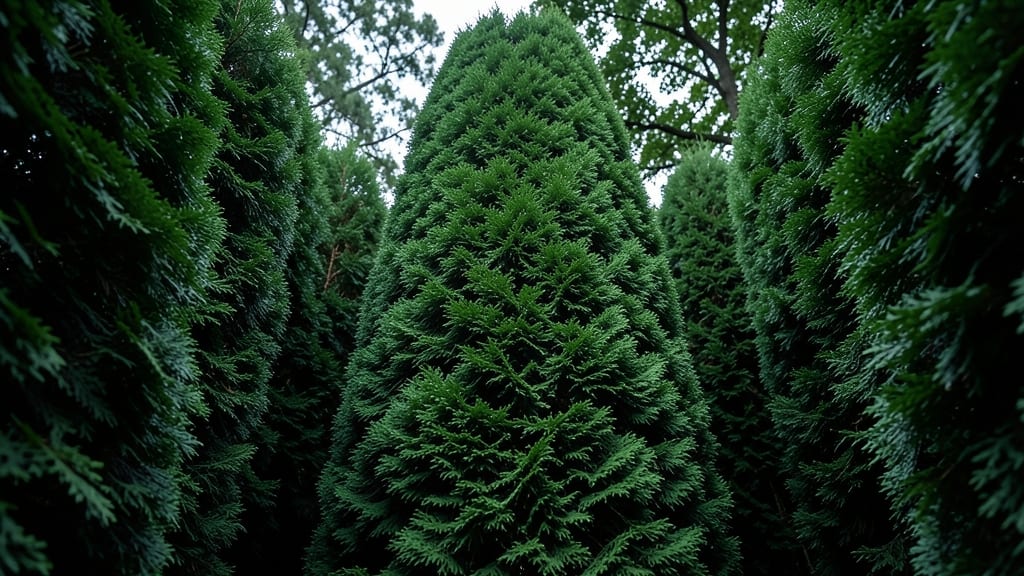 Emerald Green Arborvitae for Dense Screening