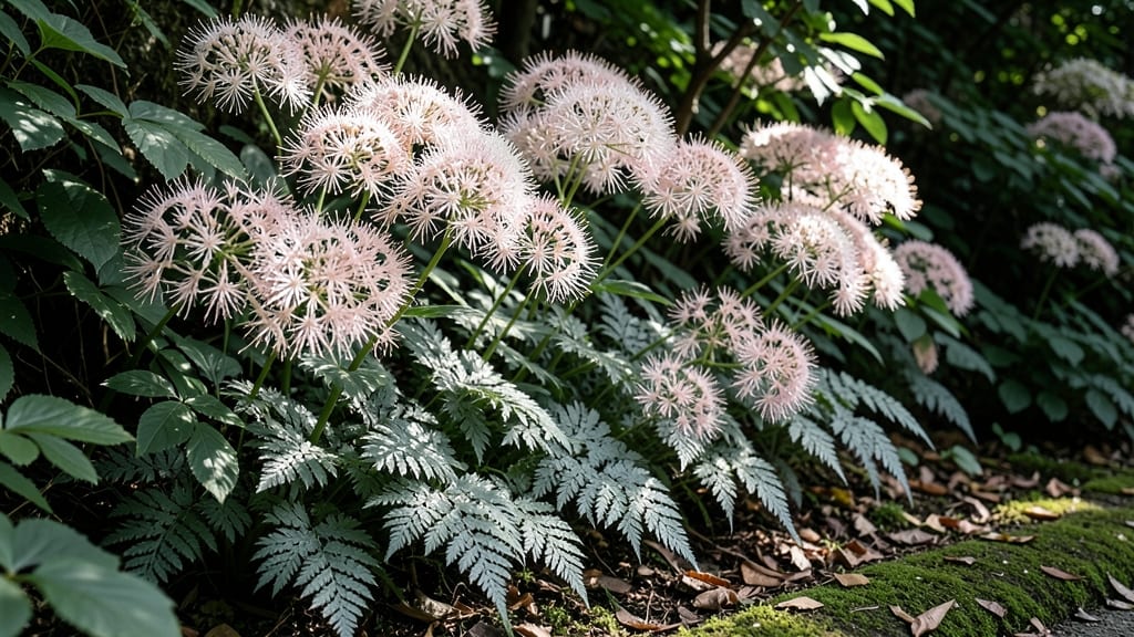 Astilbes and Japanese Painted Ferns