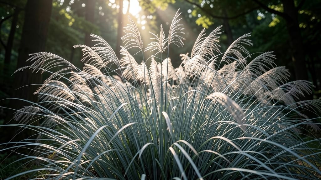 Japanese Silver Grass For Elegant Texture