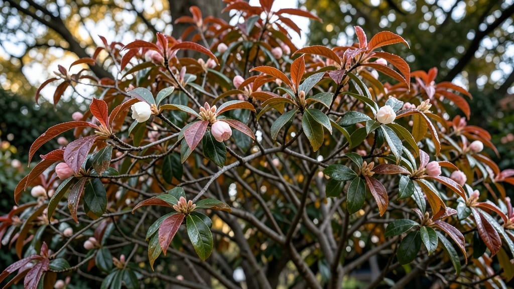 Japanese Pieris For Cascading Winter Interest