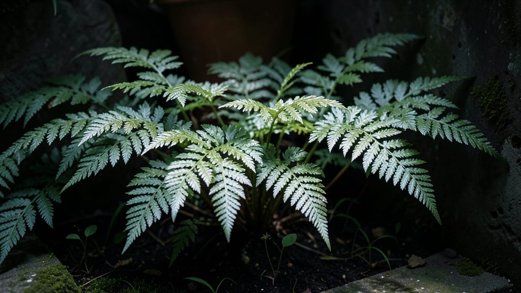 Japanese Painted Fern Seeds with Silver Variegation