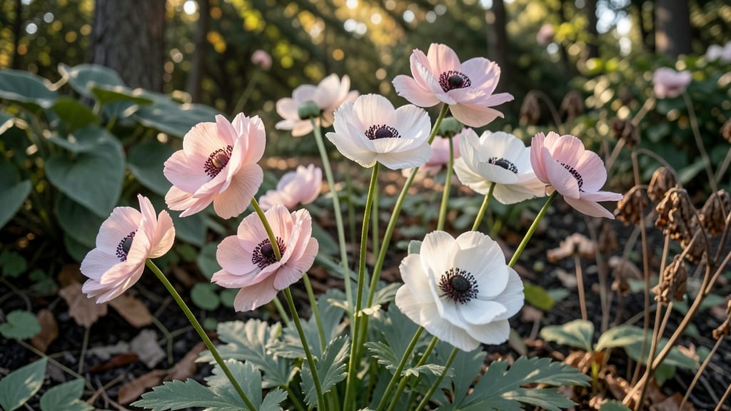 Japanese Anemones For Late-Season Color