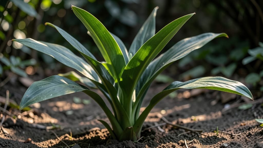 Cast Iron Plant with Leathery Leaves