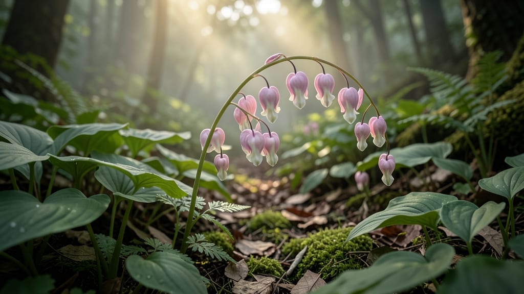 Bleeding Heart Flower for Delicate Elegance