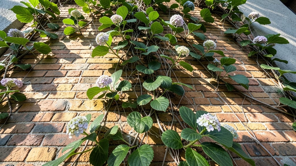 Climbing Hydrangea Hydrangea Petiolaris for Lace-Like Foliage