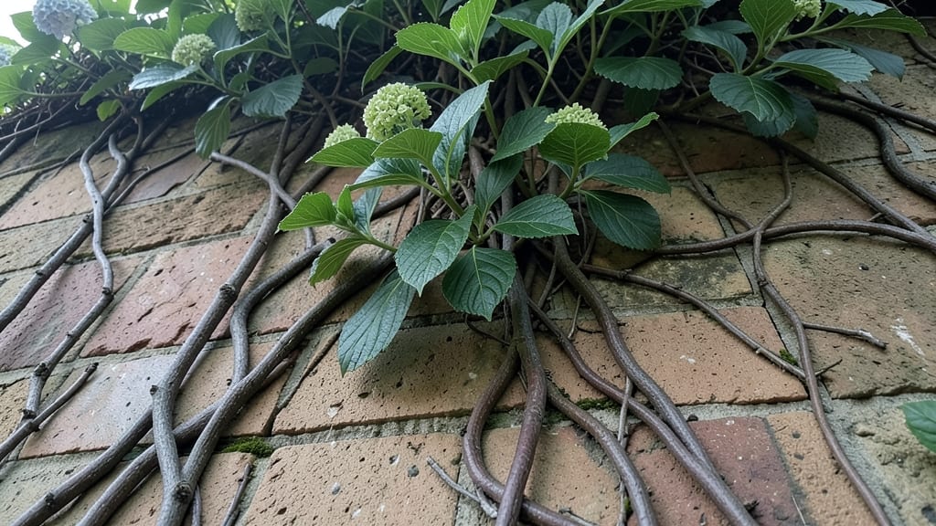 Climbing Hydrangea Hydrangea Petiolaris: Unique Foliar Beauty for Shade