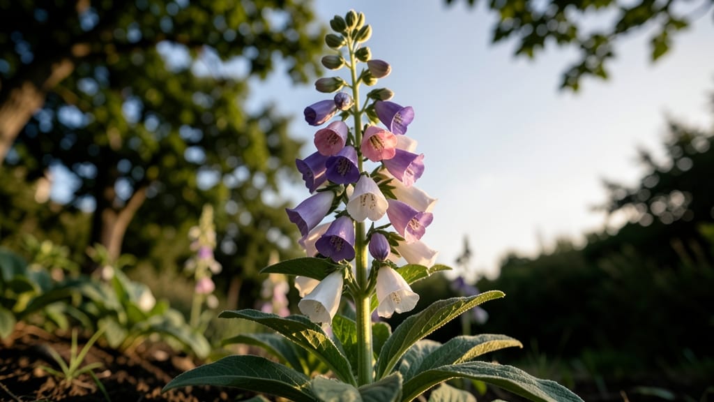Foxglove For Dramatic Vertical Height