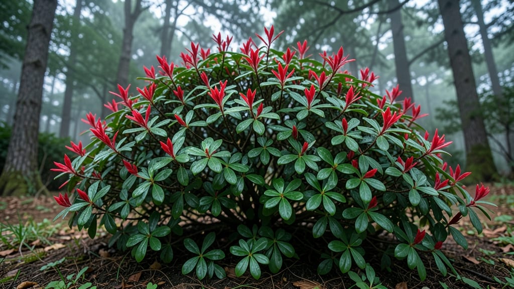Pieris Japonica for Winter Interest