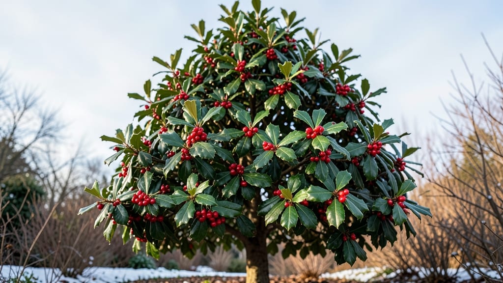 American Holly for Year-Round Interest