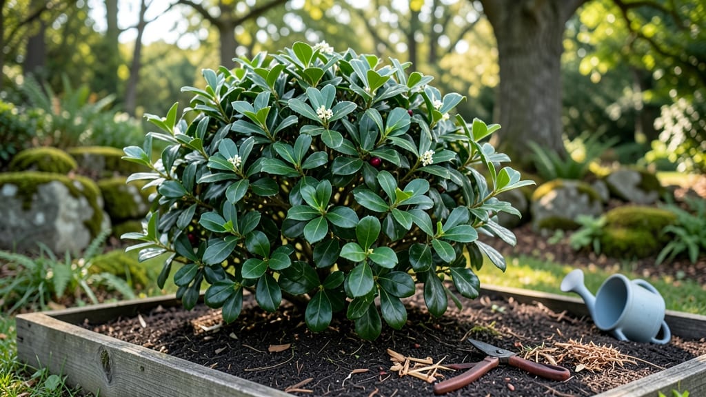 Japanese Holly for Shade: Year-Round Evergreen Privacy in Dark Corners