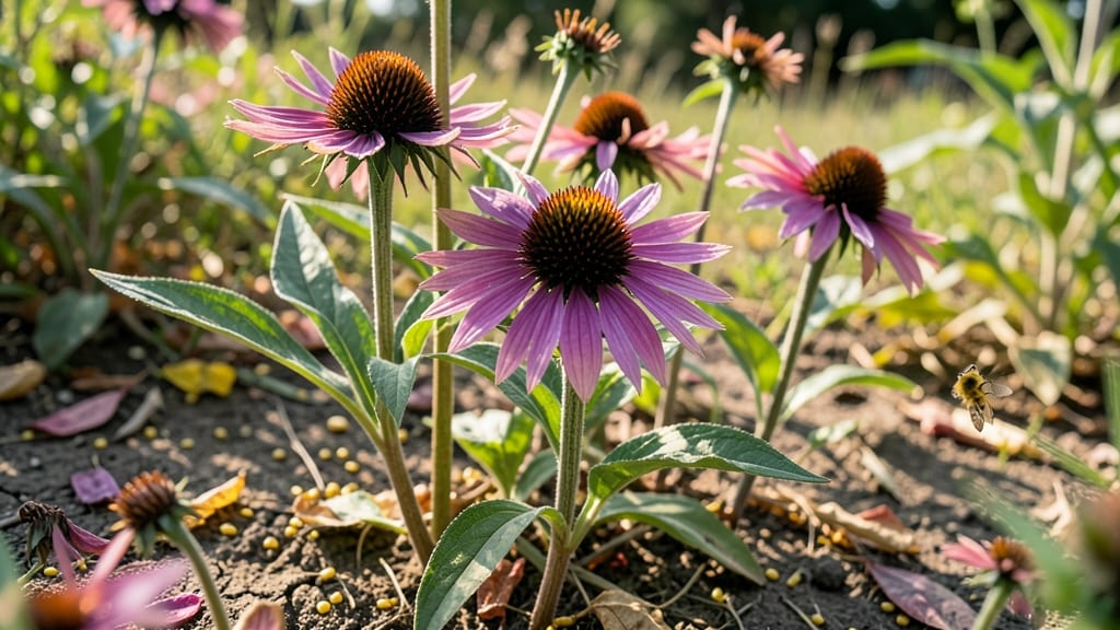 Purple Coneflowers: Rustic Prairie Beauty