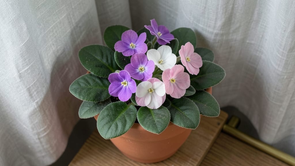 African Violet (Saintpaulia)