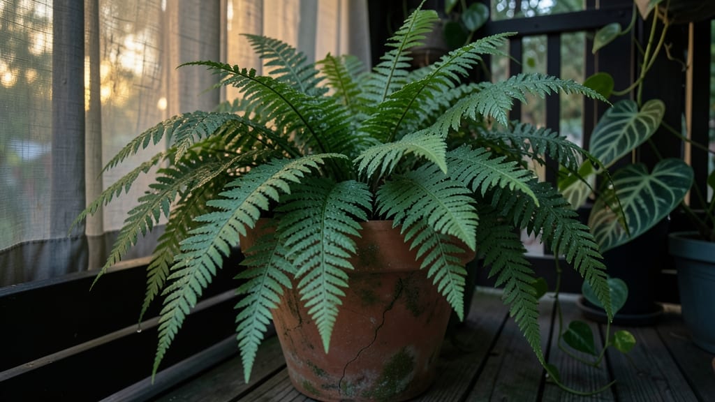 Ferns for Lush Green Texture