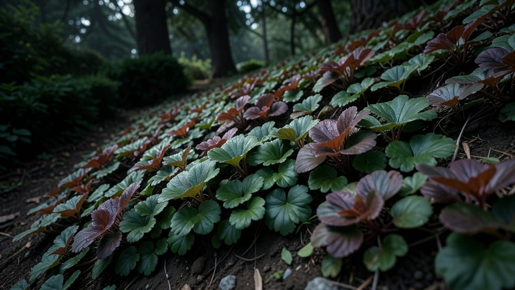 Alum Root for Erosion Control