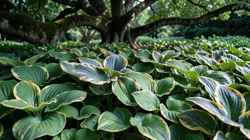 Hostas for Year-Round Ground Cover