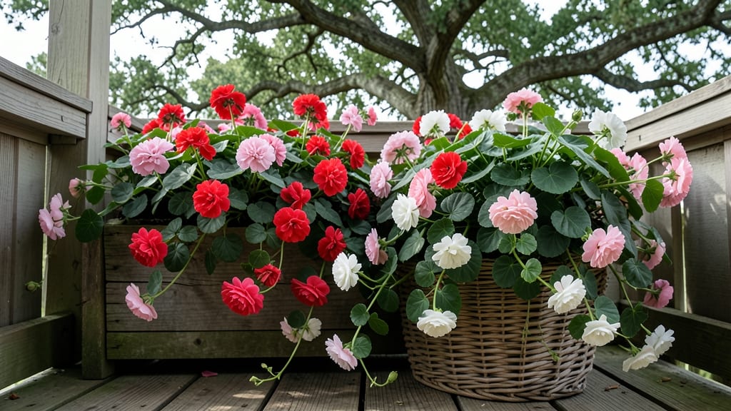Begonias with Trailing Habit
