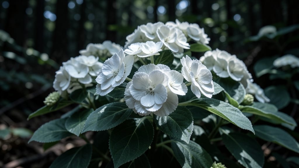 Silver Dollar Hydrangea Arborescens