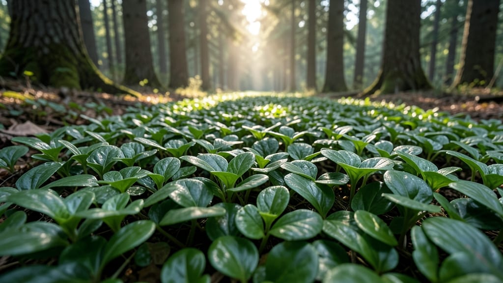Sweet Woodruff Alternatives: Allegheny Spurge